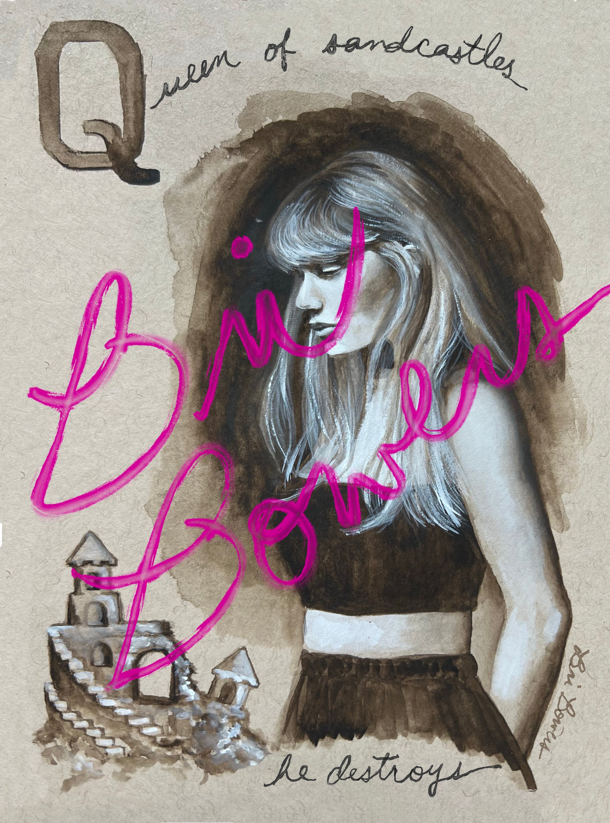 TTPD Taylor Swift Print – Bri Bowers