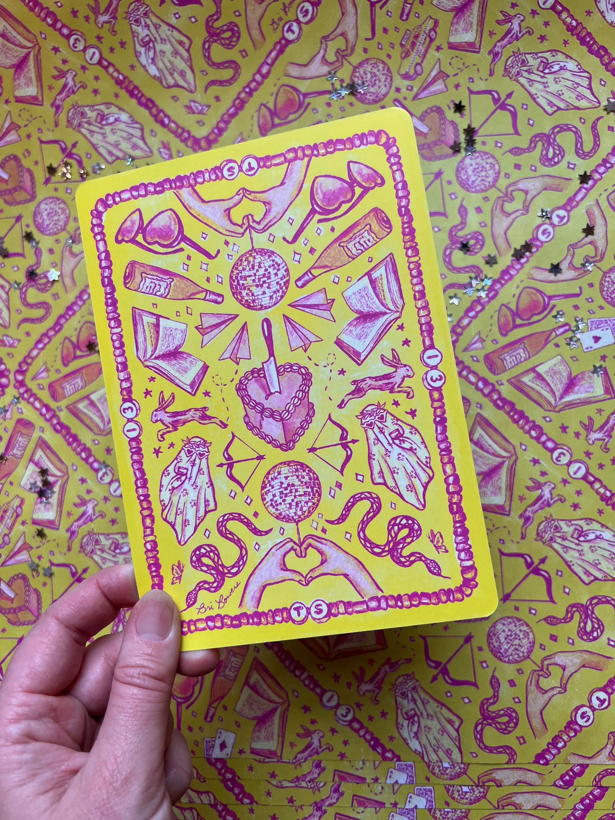 Taylor Swift Jumbo Playing Card Queen of Diamonds or Spades Mini